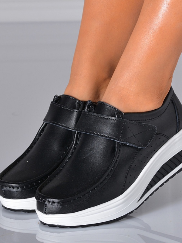 Pantofi Dama Piele Naturala Zena 6 Negri- Need 4 Shoes