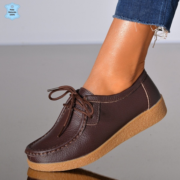 Pantofi Dama Piele Naturala Zora 3 Maro- Need 4 Shoes