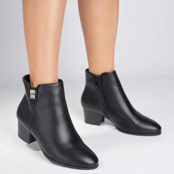 Botine Fausta Negre - Need 4 Shoes