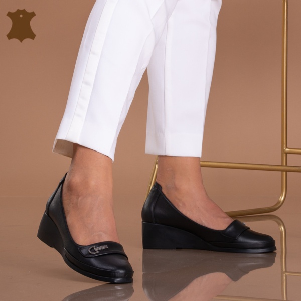 Pantofi Dama Piele Naturala Avia Negri - Need 4 Shoes