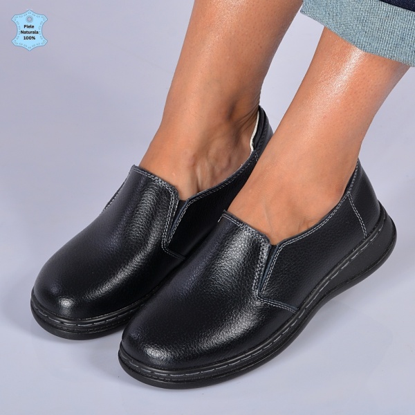 Pantofi Dama Piele Naturala Dana 2 Negri- Need 4 Shoes