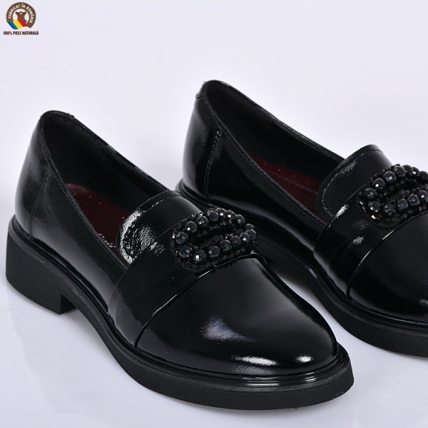 Pantofi Dama Piele Naturala Lissa 2 Negri