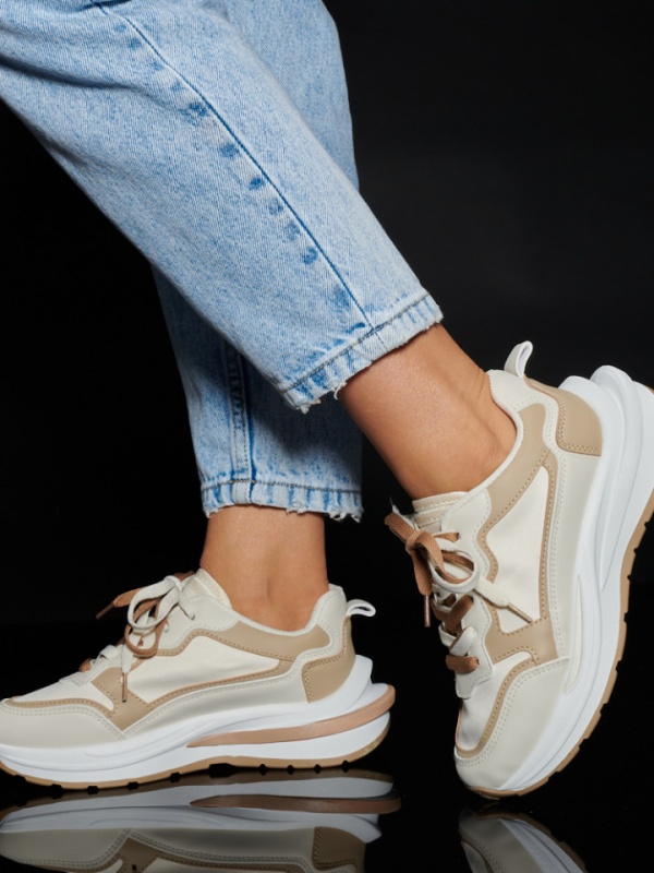 Adidasi Dama Dalia Bej- Need 4 Shoes