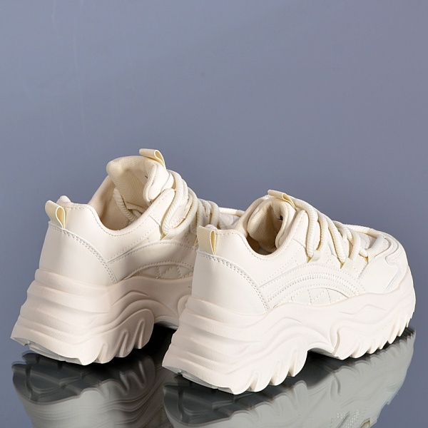 Adidasi Dama Palmer 2 Bej- Need 4 Shoes