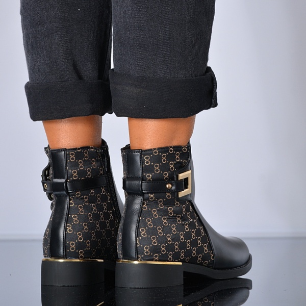 Botine Amona 2 Negre - Need 4 Shoes