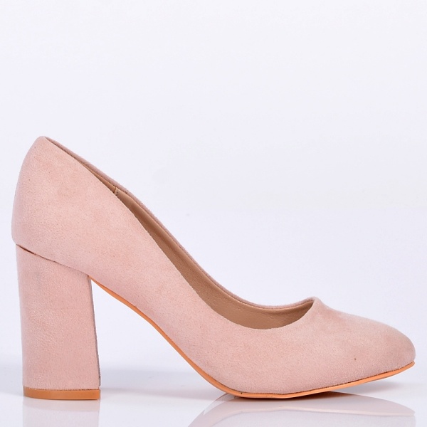 Pantofi Cu Toc Dama Sorina Roz