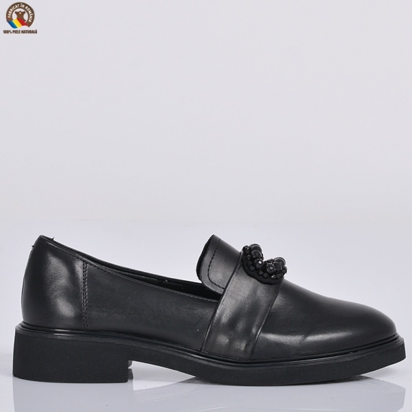 Pantofi Dama Piele Naturala Lissa Negri- Need 4 Shoes