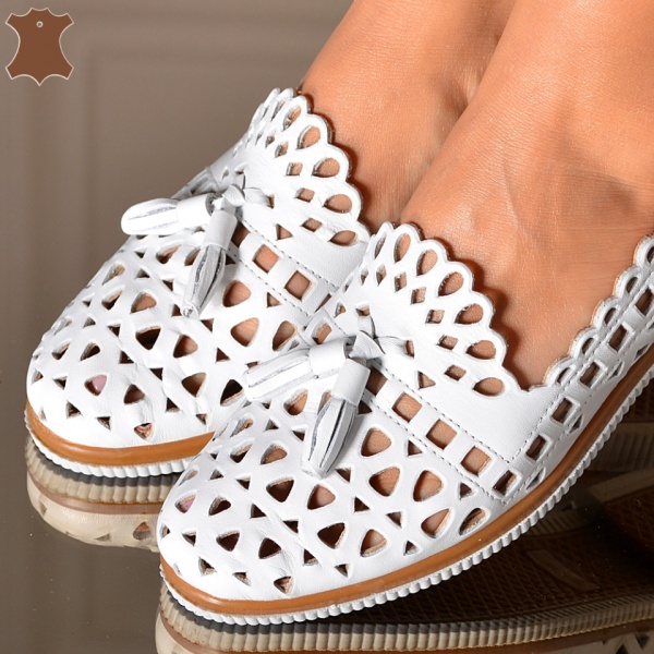 Pantofi Dama Piele Naturala Wendy Albi- Need 4 Shoes