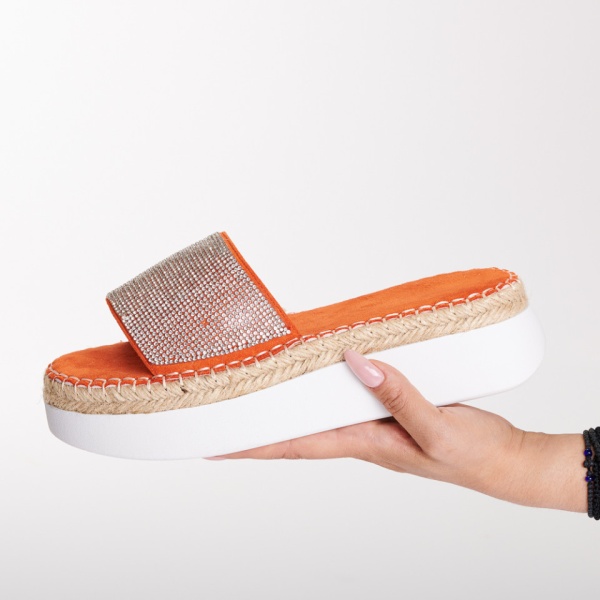 Papuci Dama Ianis Orange- Need 4 Shoes