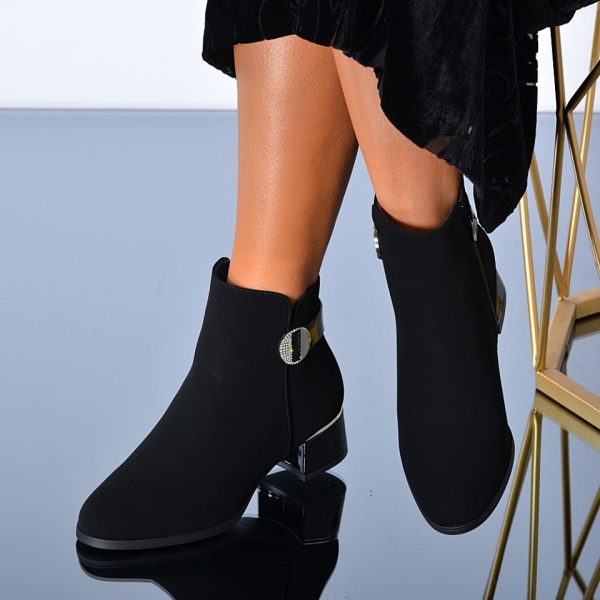 Botine Amyra 2 Negre - Need 4 Shoes