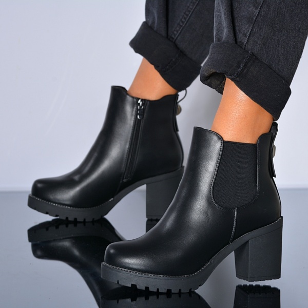 Botine Anina Negre - Need 4 Shoes