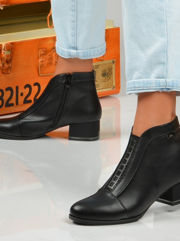 Botine Hermina Negre - Need 4 Shoes