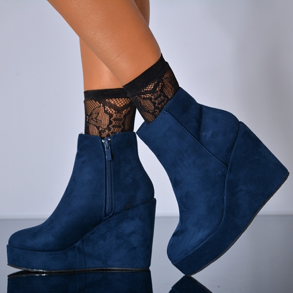 Botine Moira Navy-Need 4 Shoes
