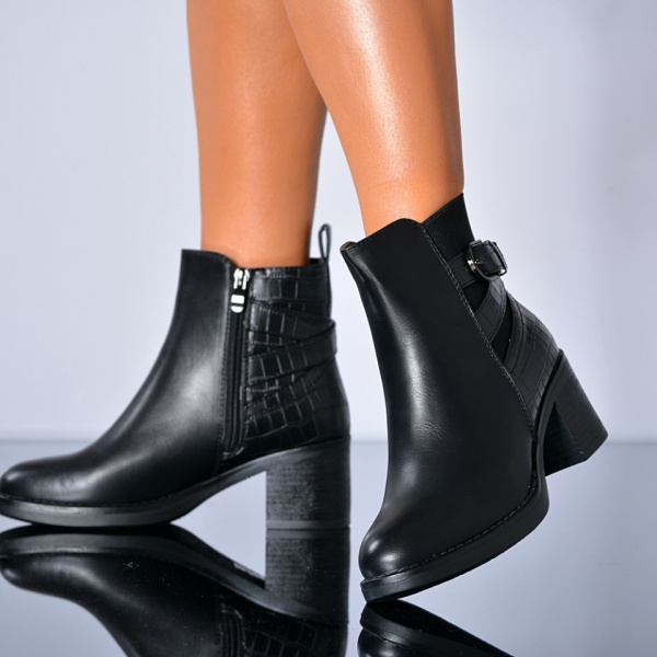Botine Stella Negre - Need 4 Shoes