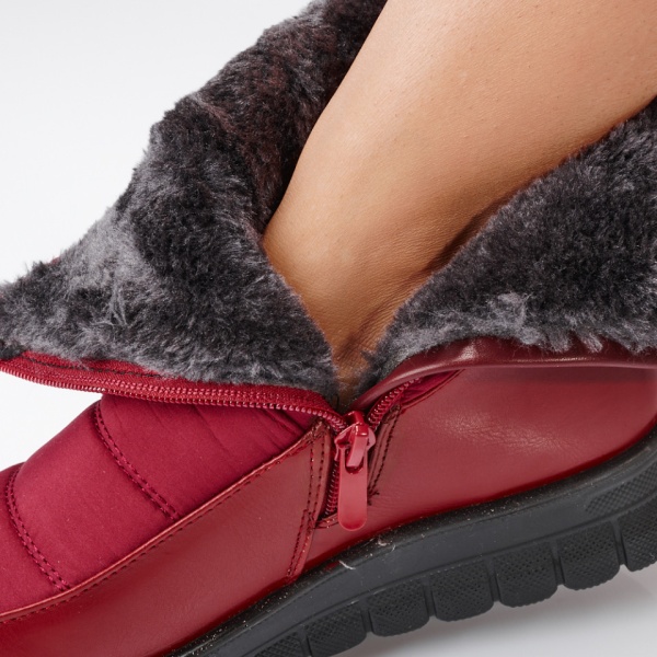 Cizme Dama Imblanite Alfy Rosii- Need 4 Shoes