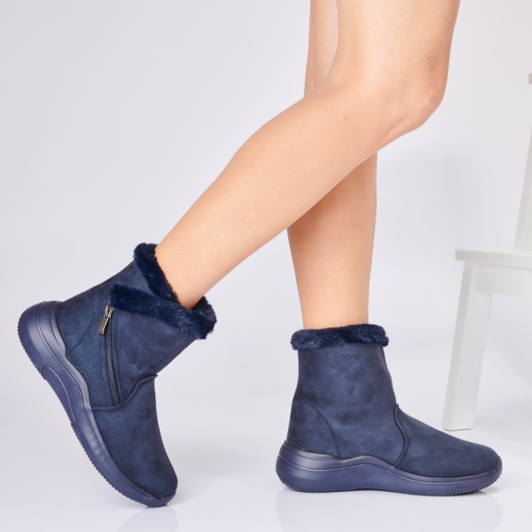 Cizme Dama Imblanite Alpin 8 Navy- Need 4 Shoes
