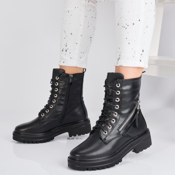 Ghete Dama Casual Taylor Negre-Need 4 Shoes