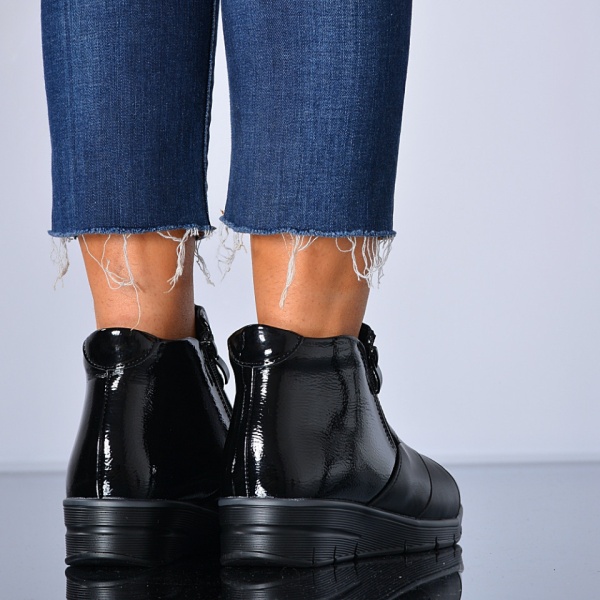 Ghete Dama Imblanite Marvina 3 Negre - Need 4 Shoes