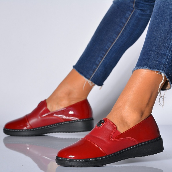 Pantofi Casual Dama Eniola Bordo- Need 4 Shoes