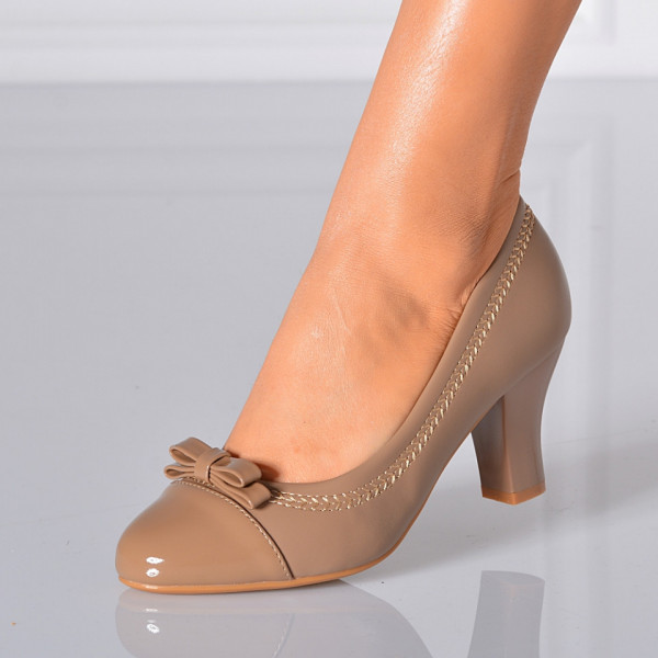 Pantofi Cu Toc Dama Malta Kaki