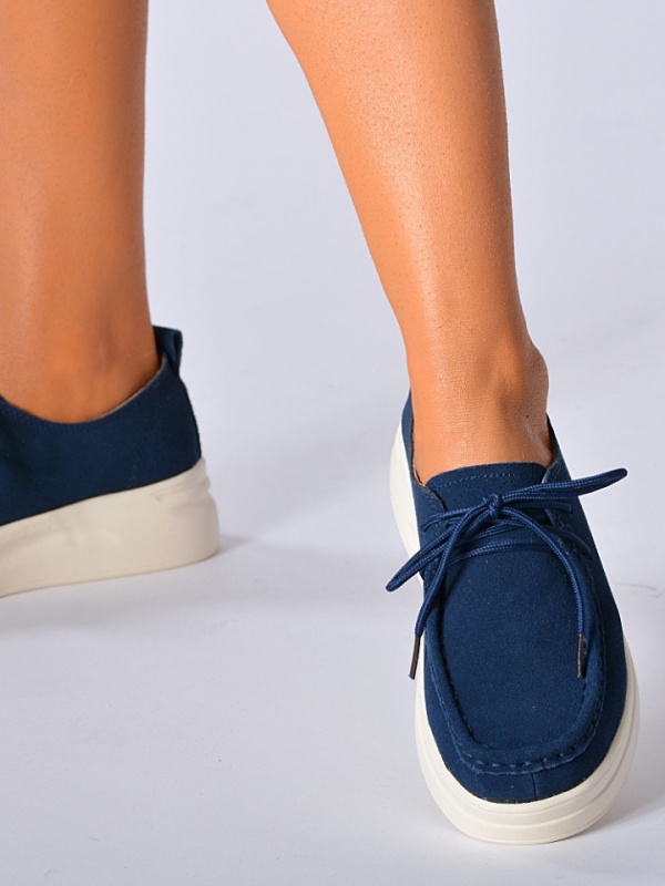 Pantofi Dama Piele Naturala Marllen Navy- Need 4 Shoes