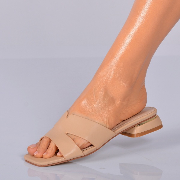 Papuci Cu Toc Karelia Bej- Need 4 Shoes