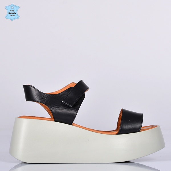 Sandale Piele Naturala Ramira 2 Negre- Need 4 Shoes