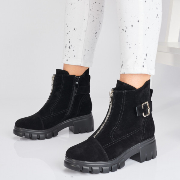 Ghete Dama Casual Aime Negre