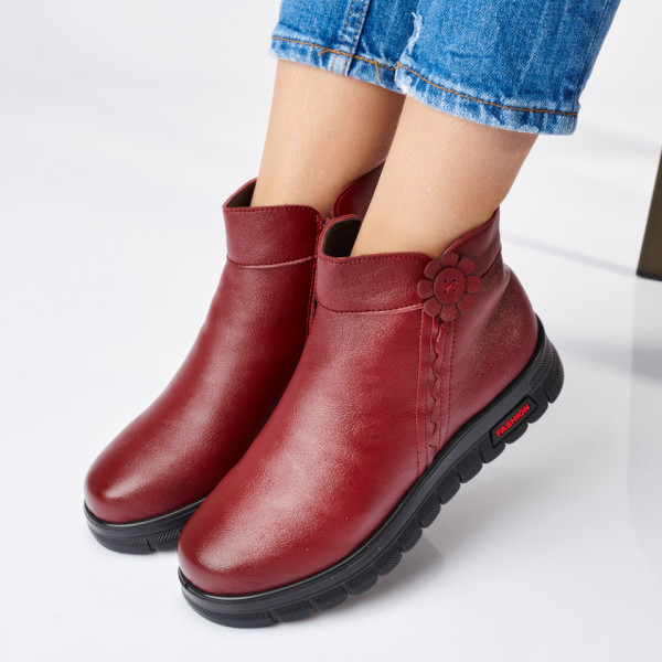 Ghete Dama Imblanite Maroc 20 Bordo