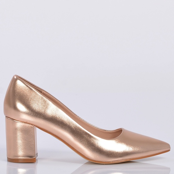 Pantofi Cu Toc Dama Josefine Roze