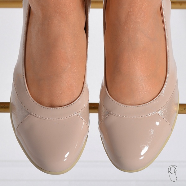 Pantofi Cu Toc Dama Lucy Bej- Need 4 Shoes