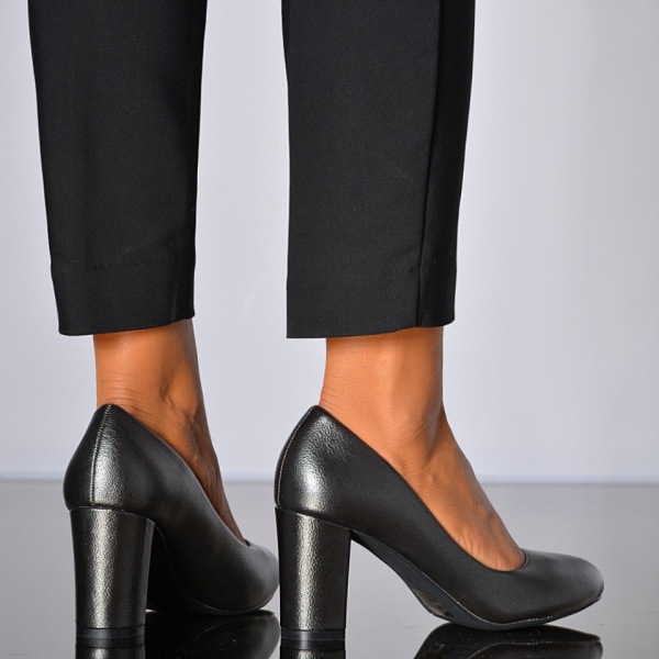 Pantofi Cu Toc Dama Paola Gri- Need 4 Shoes