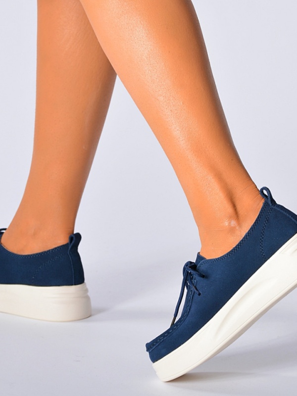 Pantofi Dama Piele Naturala Marllen Navy- Need 4 Shoes