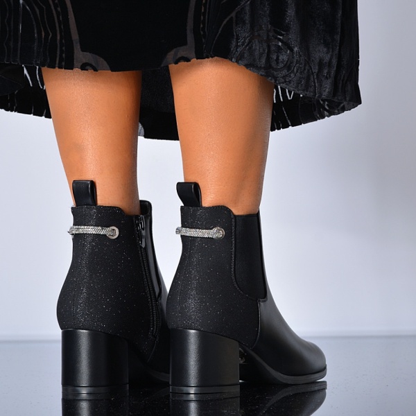 Botine Euridice Negre - Need 4 Shoes