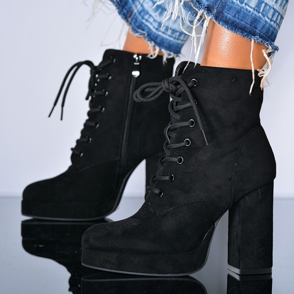 Botine Glena Negre