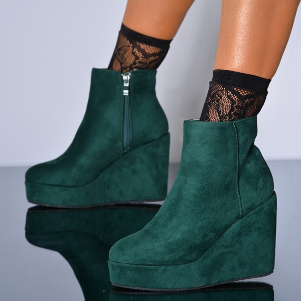Botine Moira Verzi-Need 4 Shoes