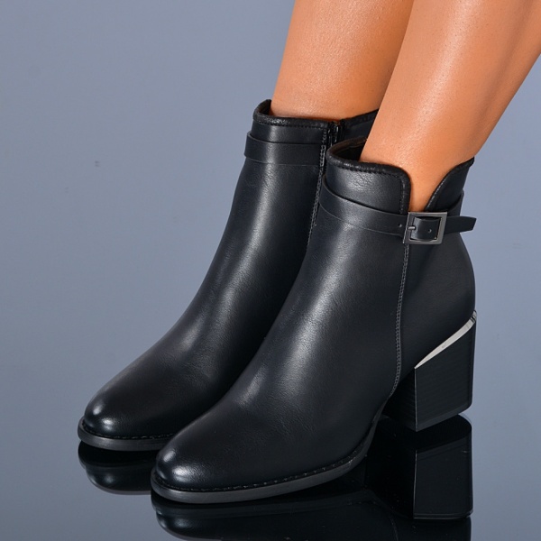 Botine Rebeka Negre - Need 4 Shoes