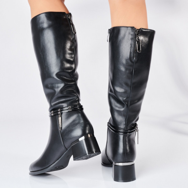 Cizme Dama Imblanite Metin Negre - Need 4 Shoes