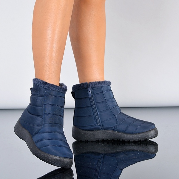 Cizme Dama Imblanite Oscar Navy