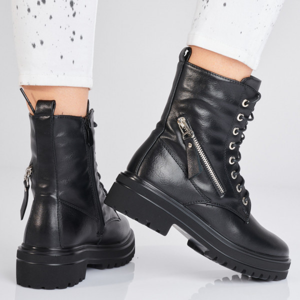 Ghete Dama Casual Taylor Negre