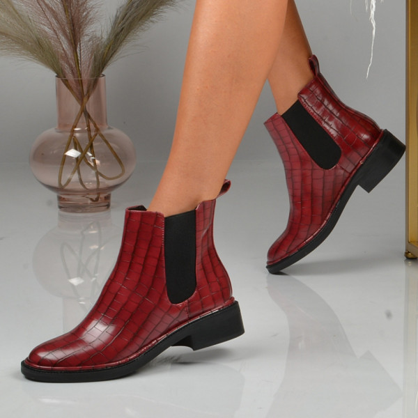 Ghete Dama Emily 2 Burgundy