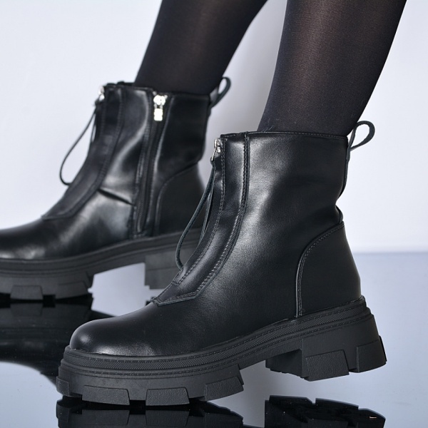 Ghete Dama Imblanite Roberta 2 Negre - Need 4 Shoes