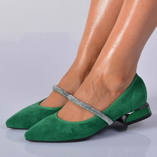 Pantofi Cu Toc Dama Flavy 2 Verzi- Need 4 Shoes