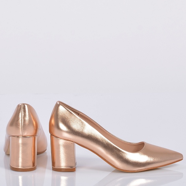 Pantofi Cu Toc Dama Josefine Roze