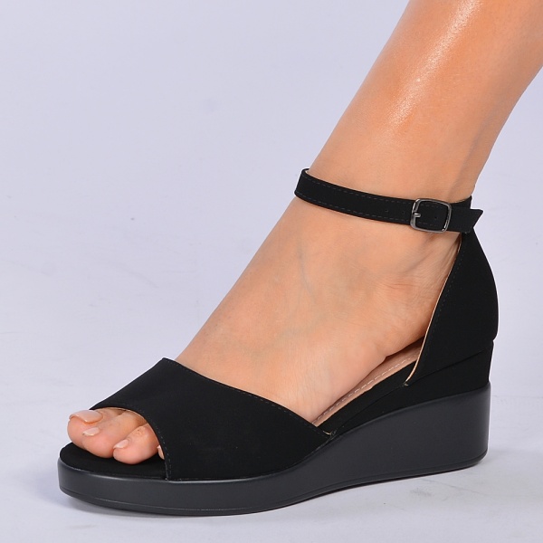 Sandale Cu Platforma Creola 2 Negre