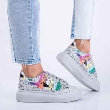 Adidasi Dama Inga Gri-Need 4 Shoes