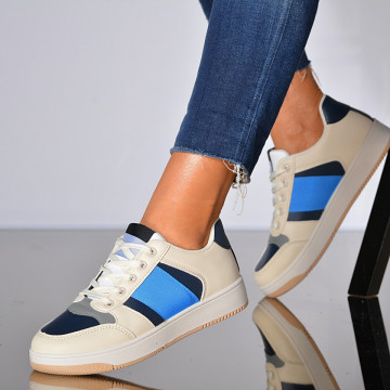 Adidasi Dama Jenifer Alb/Navy- Need 4 Shoes