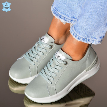  Adidasi Dama Piele Naturala Marlys Vernil- Need 4 Shoes
