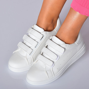 Adidasi Dama Polly Albi- Need 4 Shoes