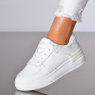 Adidasi Dama Tesa Albi- Need 4 Shoes